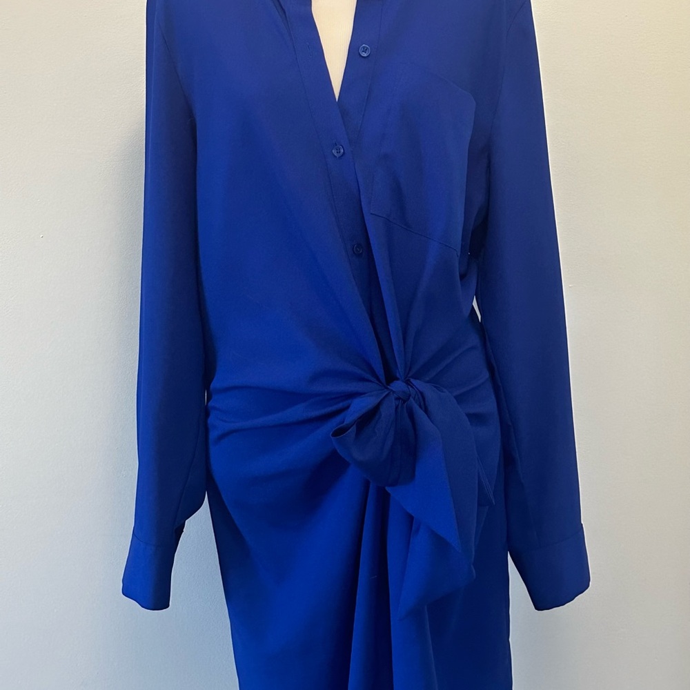 Royal Blue DKYN knee length dress